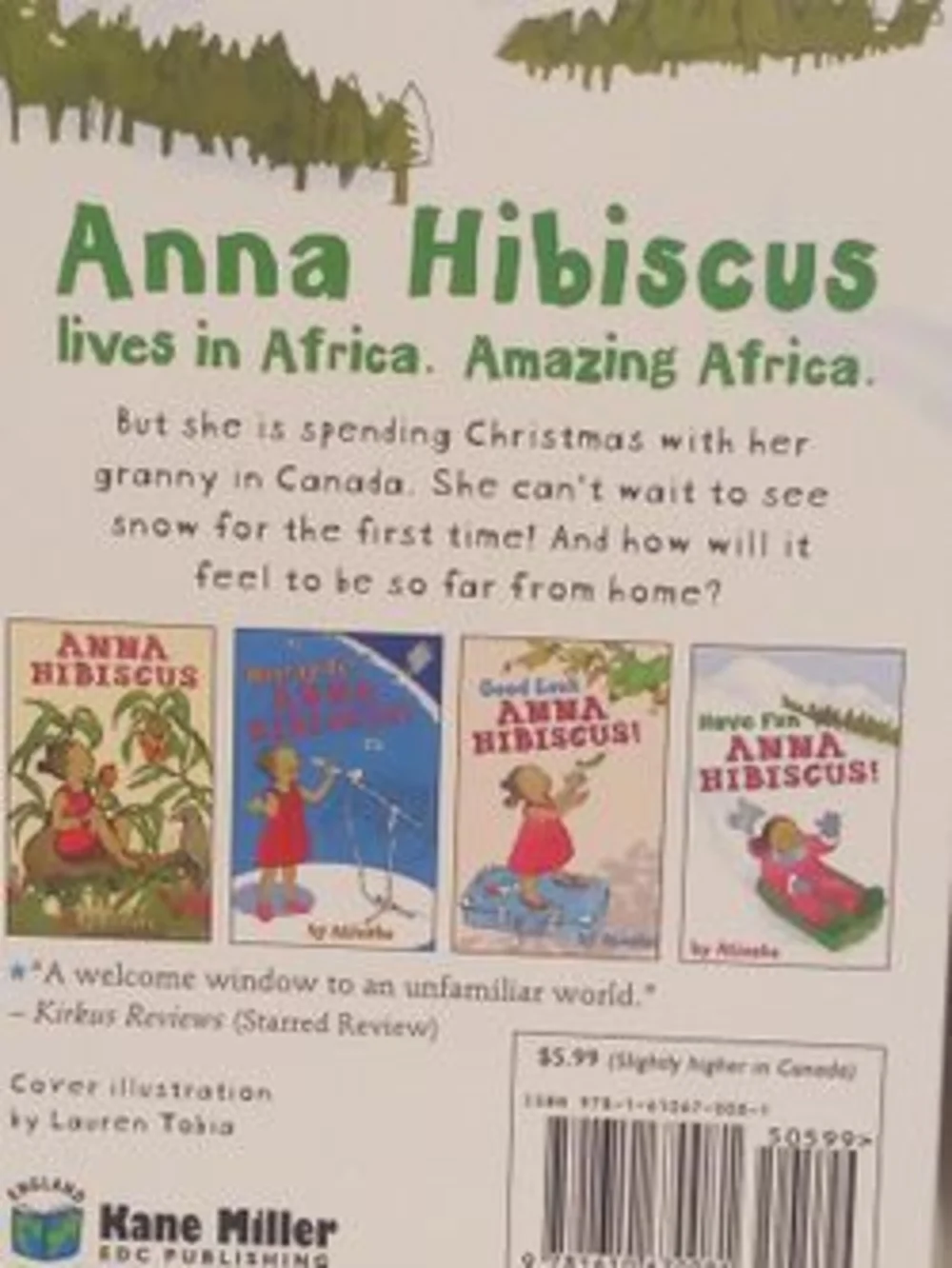 Anna Hibiscus! Children's Book Set - Red & Blue Covers